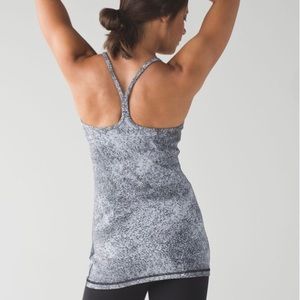 Lululemon Power Y Tank Luon Spray Jaquard sz.4